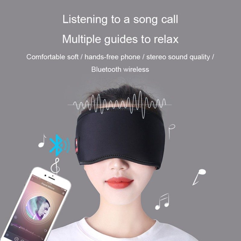 NOCHE Help Sleep, Shade Eyes, Relieve Fatigue, Smart Music 5.0 Wireless Meditation Eye Mask - Image 3