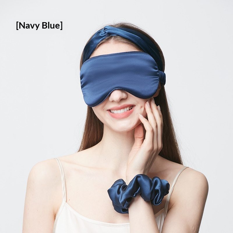 NOCHE 100 Mulberry Silk Eye Mask 16 Mommor Sleep And Light Blocking - Image 3