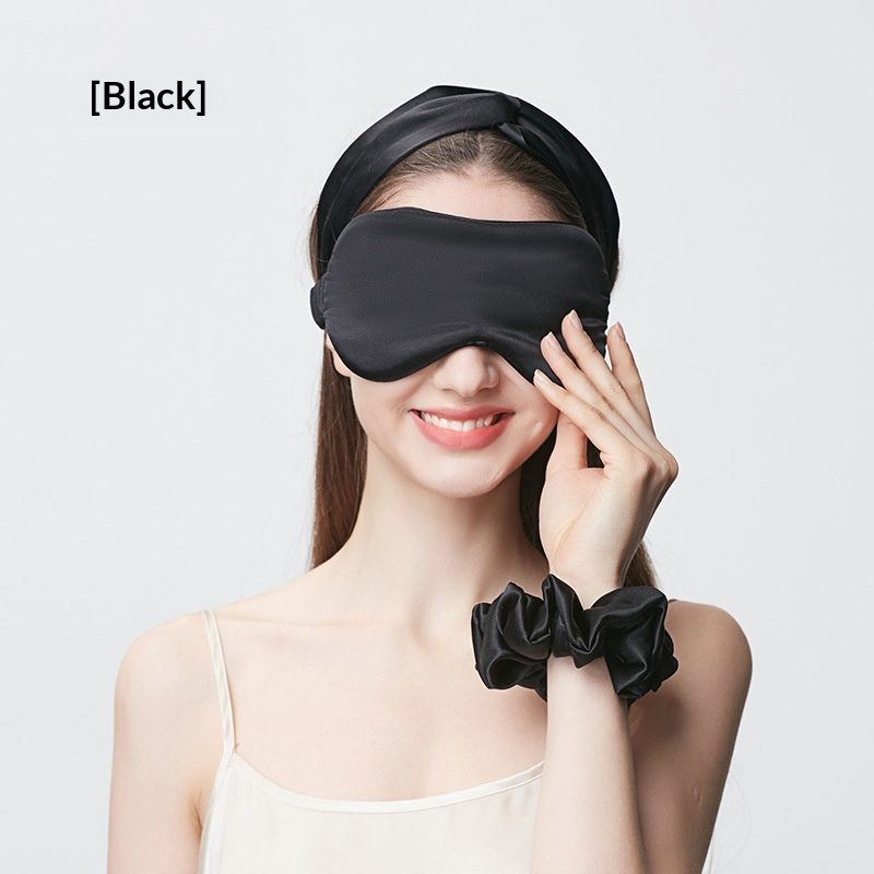 NOCHE 100 Mulberry Silk Eye Mask 16 Mommor Sleep And Light Blocking - Image 2