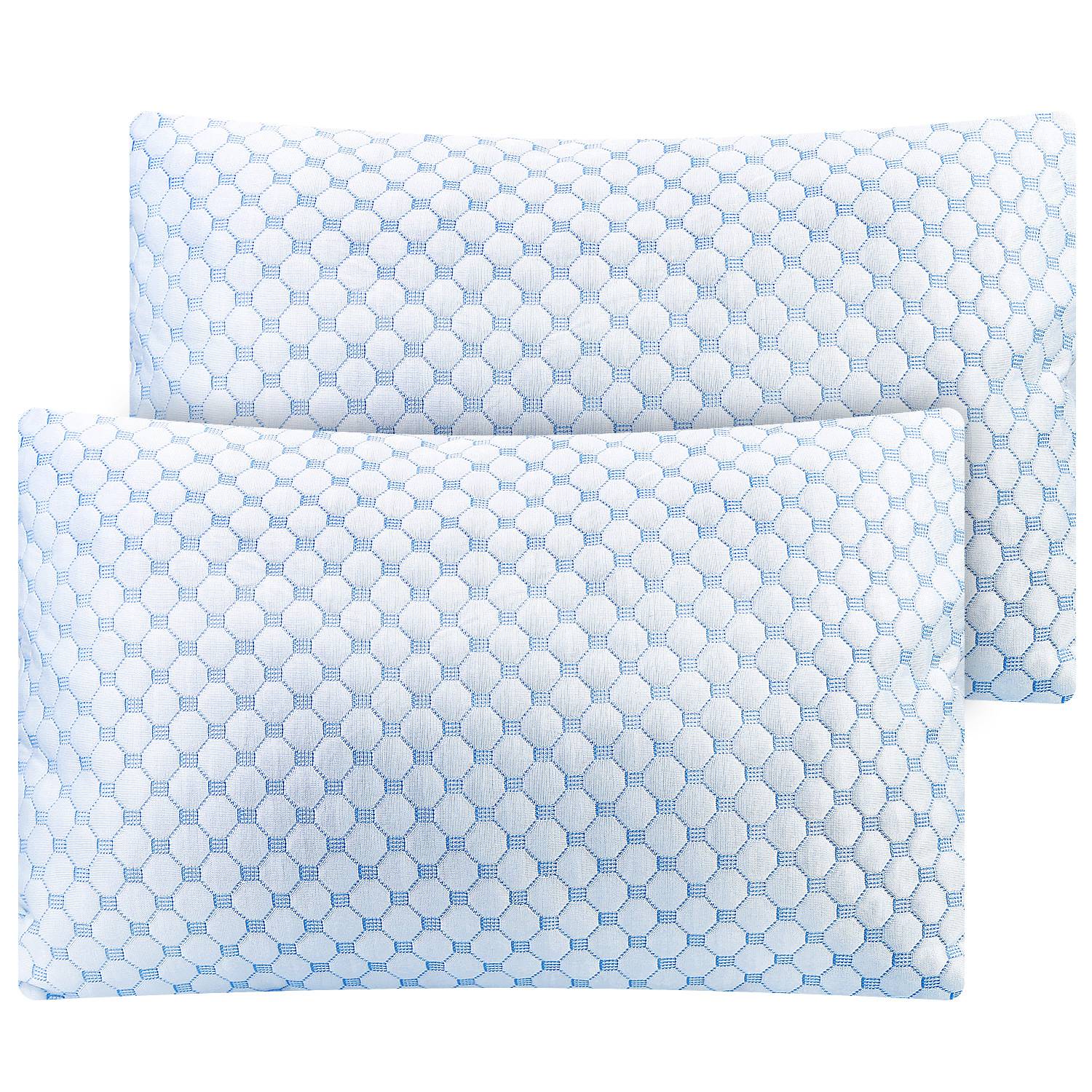 NOCHE Cooling Gel Memory Foam Pillow — 2 Pack - Image 10