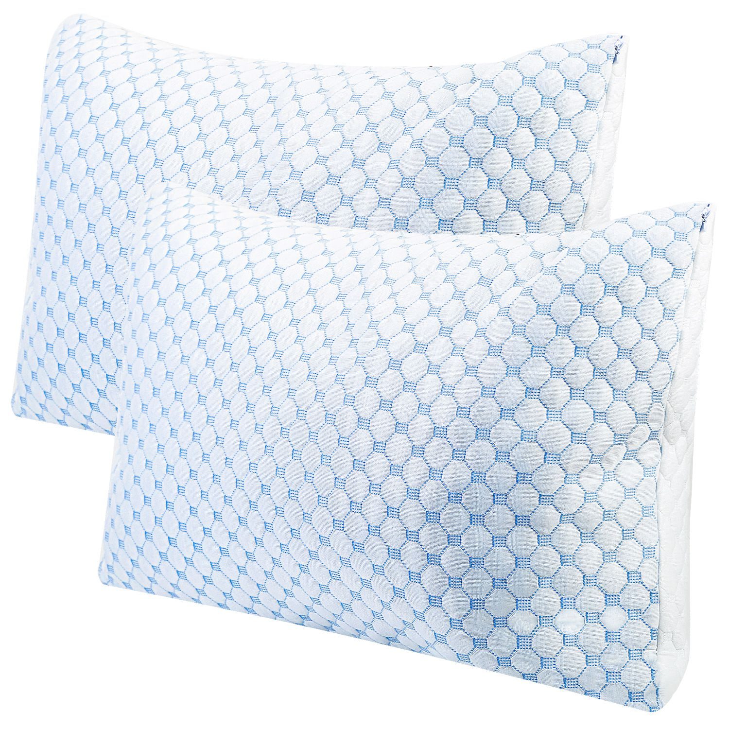 NOCHE Cooling Gel Memory Foam Pillow — 2 Pack - Image 11